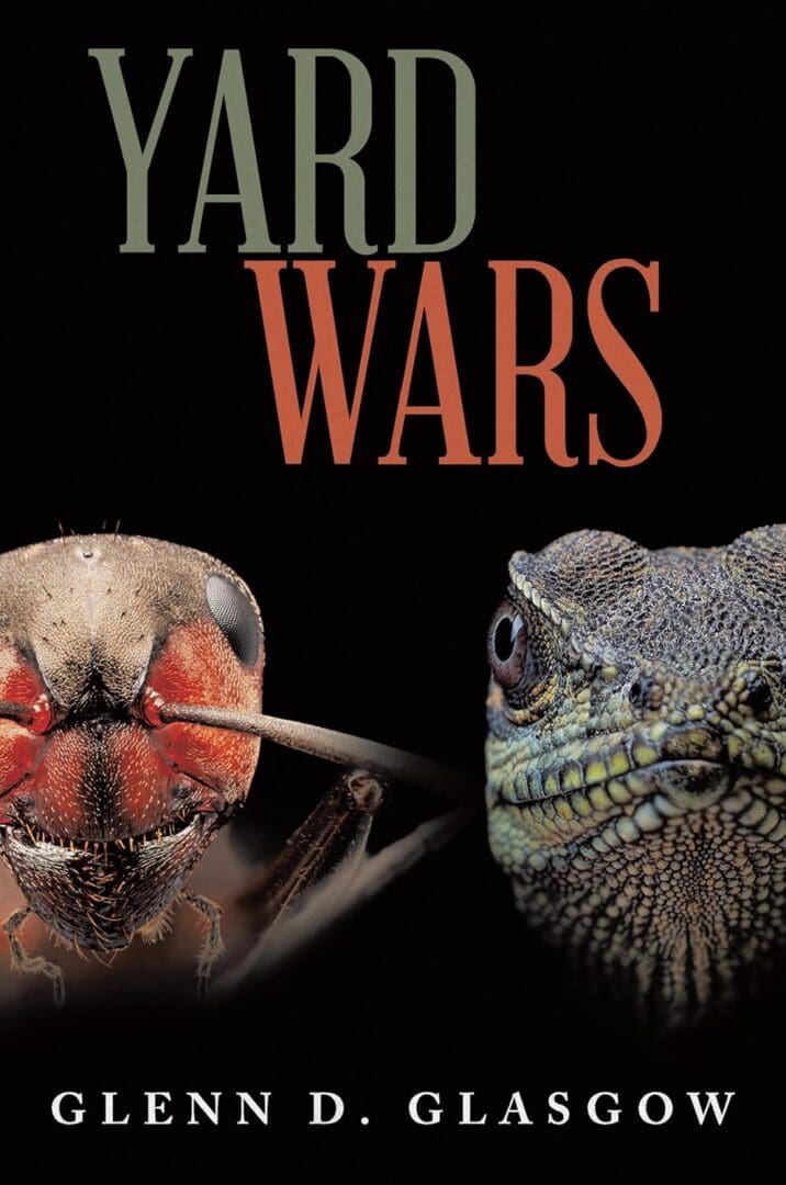 A book cover with two different types of animals.